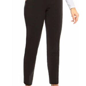 Kirkland Signature Women's Pants Slim Leg Ankle Length Trouser (Black, 10)